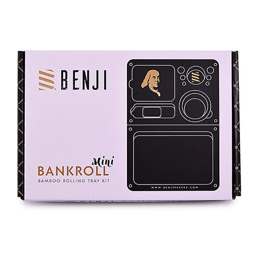 Benji Bankroll Bamboo Rolling Tray Kit
