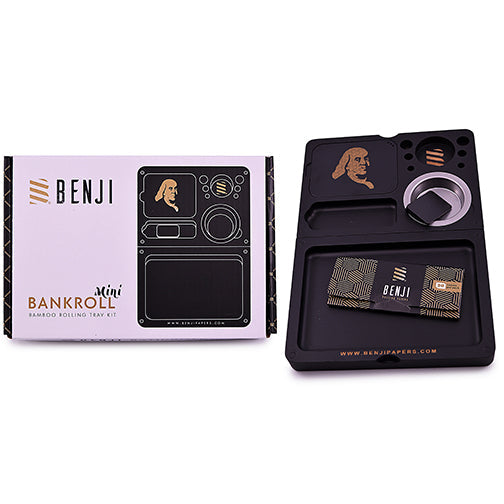 Benji - Bankroll Mini Bamboo Tray Kit – BDDbrands