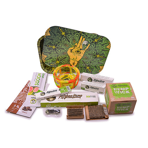 Afghan Hemp - Metal Tray Bundle