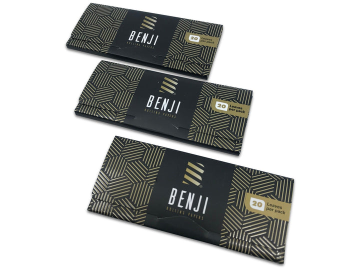 Benji $100 Print Rolling Paper Booklets (3 pack)