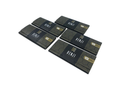 Benji $100 print Rolling Paper (5 pack)