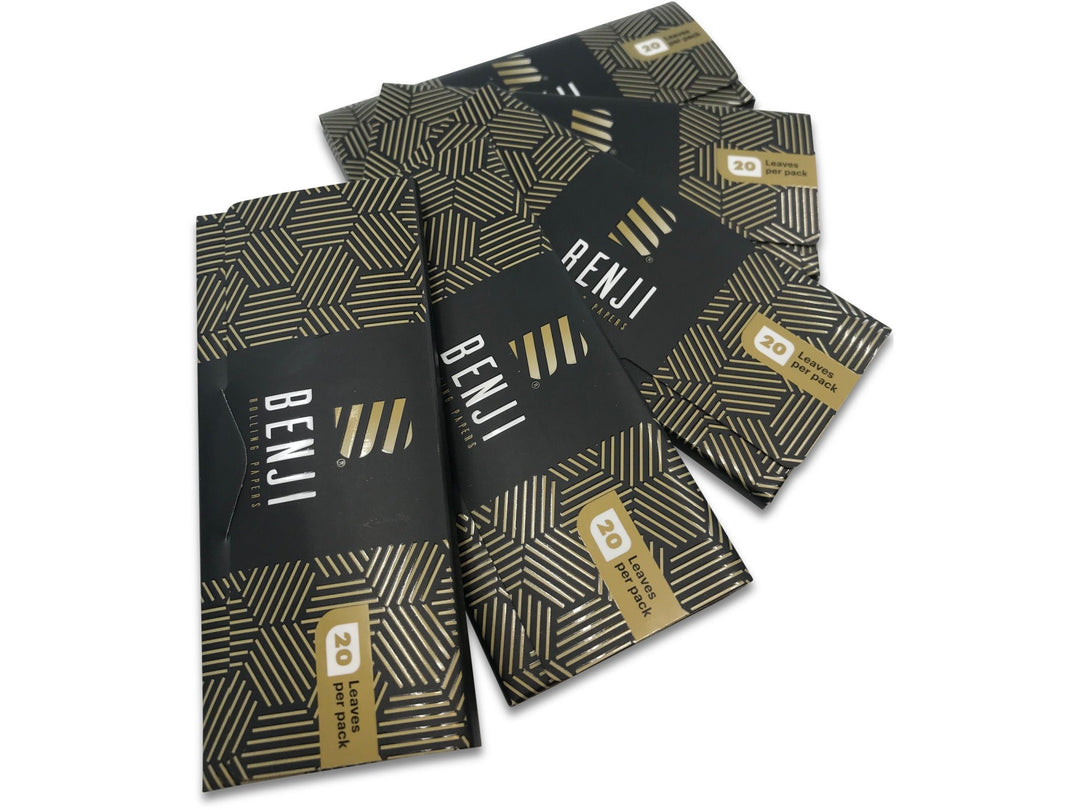 Benji $100 print Rolling Paper (5 pack)