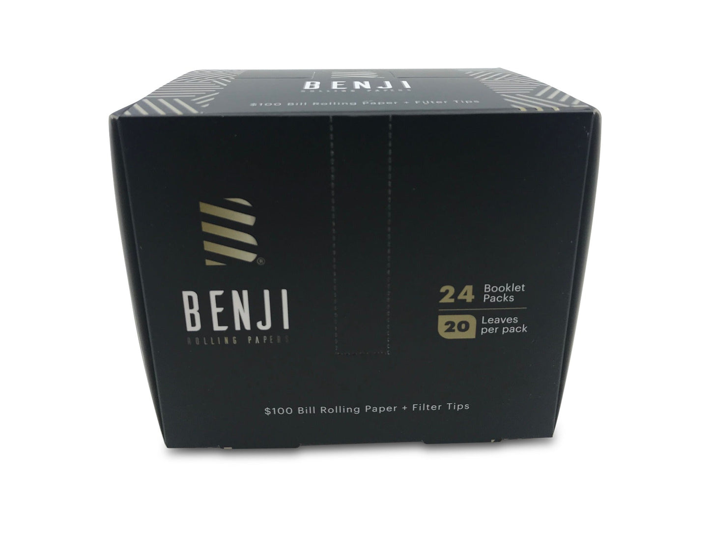 Benji $100 print Rolling Paper Booklets (box of 24)