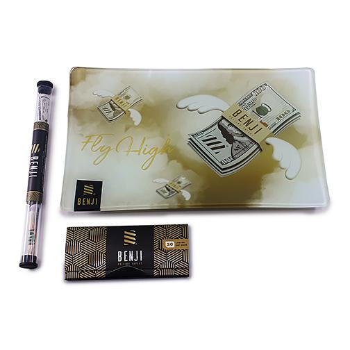 Benji Shatter-Resistant Glass Tray Kit - Fly High